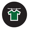 green t-shirt